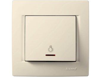 Lichttaster KARINA cremeweiß 250V/10A