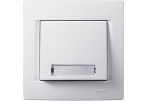 Klingelschalter KARINA weiß 250V/10A