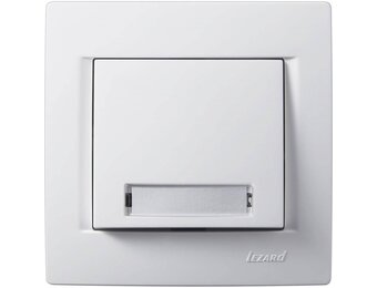 Klingelschalter KARINA weiß 250V/10A