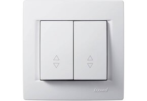 Doppelwechselschalter KARINA weiß 250V/10A