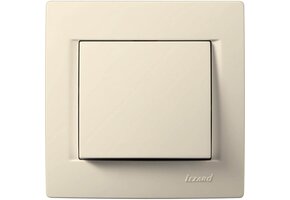 Kreuzschalter KARINA cremeweiß 250V/10A