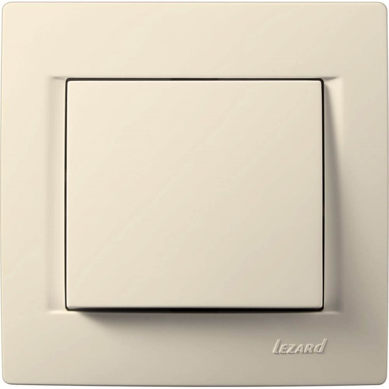 Kreuzschalter KARINA cremeweiß 250V/10A