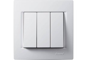 Dreifachschalter KARINA weiß 250V/10A