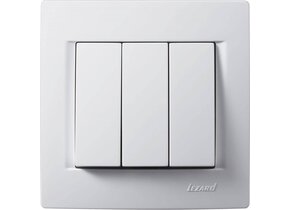 Dreifachschalter KARINA weiß 250V/10A