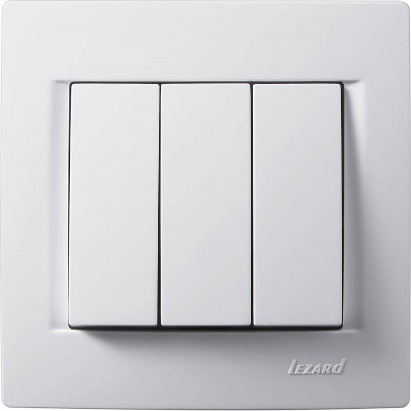 Dreifachschalter KARINA weiß 250V/10A