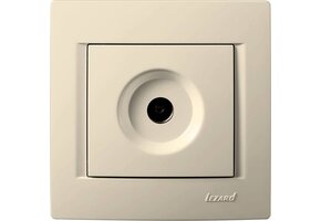 Antennendose 6dB KARINA cremeweiß