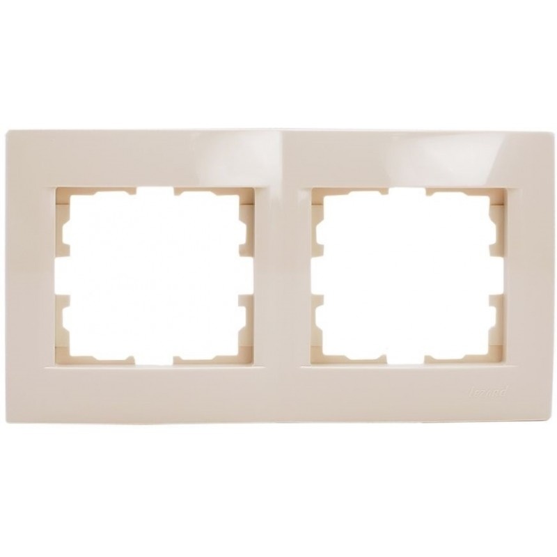 Rahmen 2-fach KARINA cremeweiß