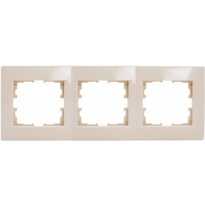 Rahmen 3-fach KARINA cremeweiß
