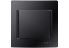 Ausschalter KARINA schwarz 250V/10A