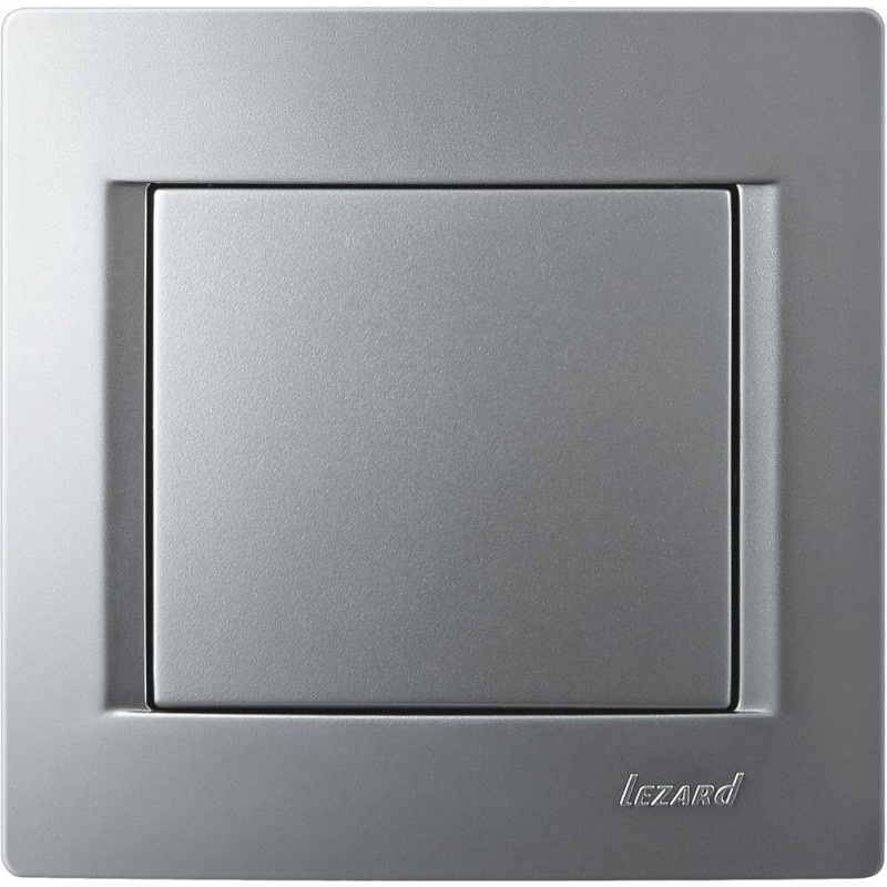 Ausschalter KARINA silber 250V/10A