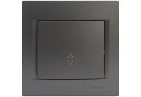 Wechselschalter KARINA anthrazit 250V/10A