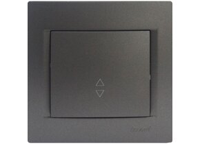 Wechselschalter KARINA anthrazit 250V/10A