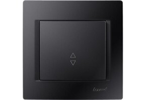 Wechselschalter KARINA schwarz 250V/10A