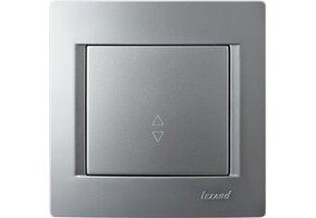 Wechselschalter KARINA silber 250V/10A