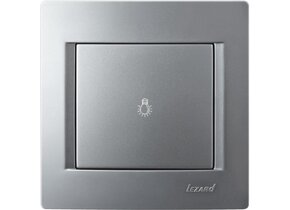 Lichttaster KARINA silber 250V/10A