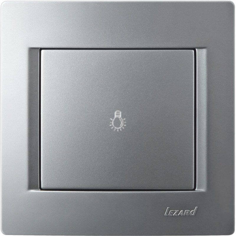 Lichttaster KARINA silber 250V/10A