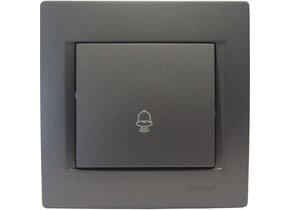 Klingelschalter KARINA anthrazit 250V/10A