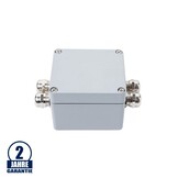 Kabelverbindungsdose mit 4 Kabeleinlässen 450V 24A Metall IP65