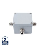 Kabelverbindungsdose mit 4 Kreuz-Kabeleinlässen 450V 24A Metall IP65