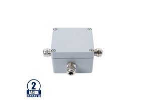 Kabelverbindungsdose mit 4 Kreuz-Kabeleinlässen 450V 24A Metall IP65