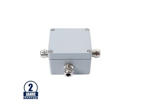 Kabelverbindungsdose mit 4 Kreuz-Kabeleinlässen 450V 24A Metall IP65