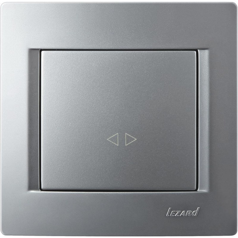 Kreuzschalter KARINA silber 250V/10A