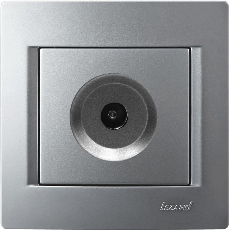 Antennendose 6dB KARINA silber