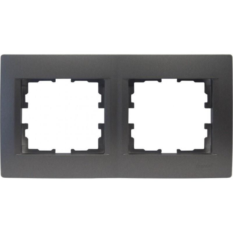 Rahmen 2-fach KARINA anthrazit