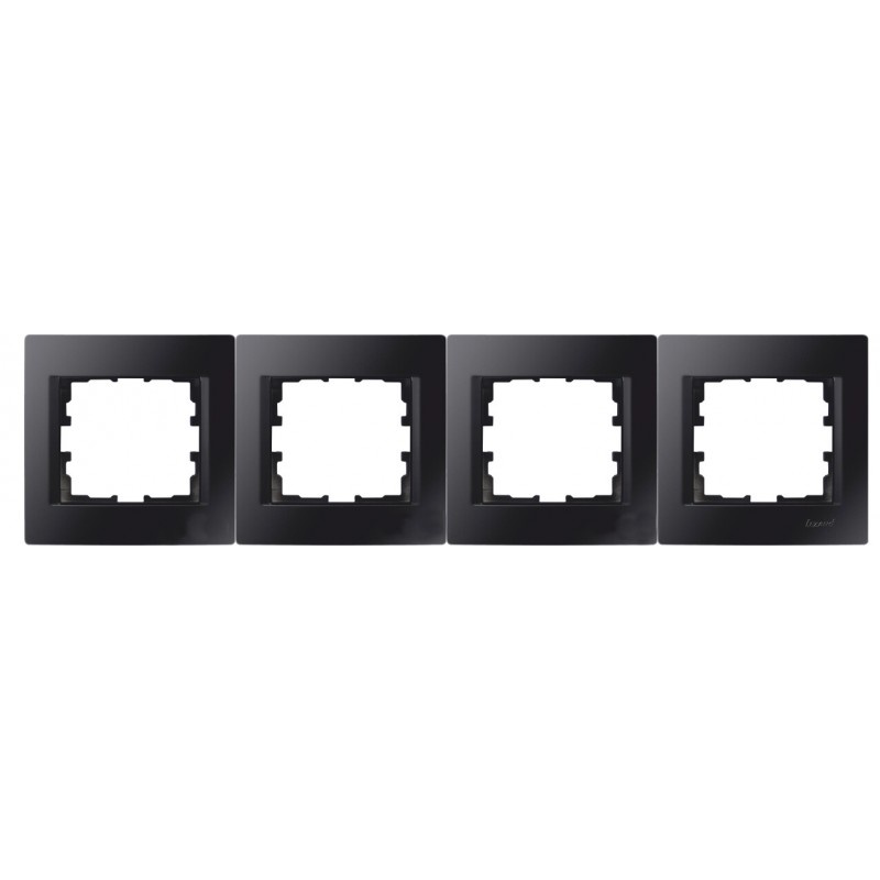 Rahmen 4-fach KARINA schwarz