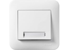 Klingelschalter KARINA LIFE weiß 250V/10A