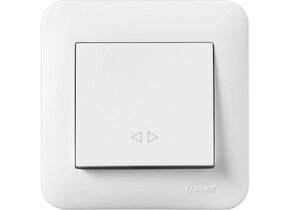 Kreuzschalter KARINA LIFE weiß 250V/10A