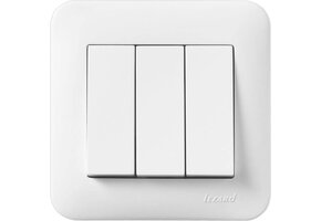 Dreifachschalter KARINA LIFE weiß 250V/10A
