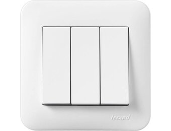 Dreifachschalter KARINA LIFE weiß 250V/10A