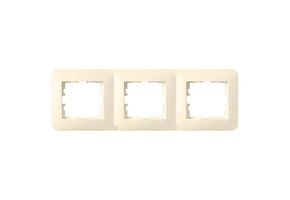 Rahmen 3-fach KARINA LIFE cremeweiß