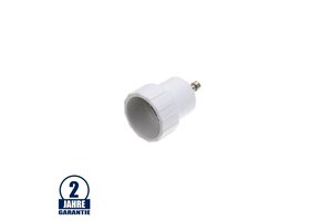 Adapter für Fassung GU10 auf E14