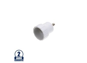 Adapter für Fassung GU10 auf E14