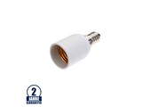 Adapter für Fassung E14 auf E27