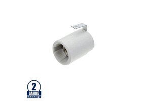 E14 Fassung Keramik mit Bügel