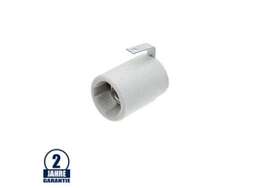 E14 Fassung Keramik mit Bügel