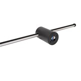 16W Wandleuchte Stabförmig Schwarz Neutralweiß