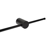 16W Wandleuchte Stabförmig Schwarz Neutralweiß