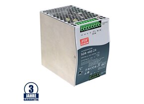 MEAN WELL 480W 24V DC Metall Tragschienen Netzteil