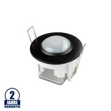 LED Bewegungsmelder Einbau Schwarz  bis 300W Ø6m 360° IP20