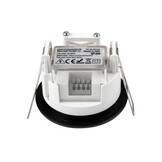 LED Bewegungsmelder Einbau Schwarz  bis 300W Ø6m 360° IP20