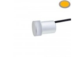 1,3W LED Wandleuchte Amber 24V IP65