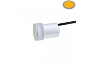 1,3W LED Wandleuchte Amber 24V IP65