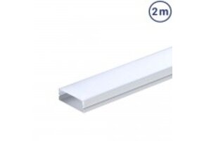 LED Profil 30x10mm Eloxiert Aufbau 2m SET