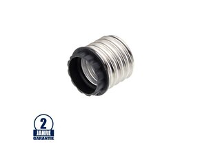 Adapter für Fassung E40 auf E27
