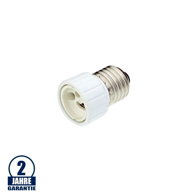 Adapter für Fassung E27 auf GU10
