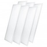 36W 120x30cm LED Panel 100Lm/W Kaltweiß 6 Stück Packung